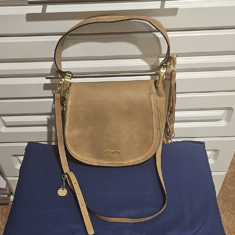 Steve Madden Tan Shoulder Bag